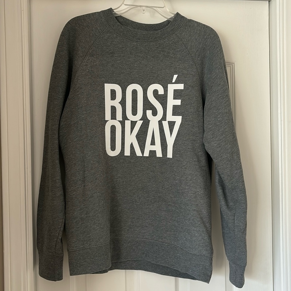 Brunette The Label Gray Sweatshirt
